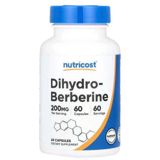 Nutricost, Dihydro Berberine, 200 mg, 60 Capsules