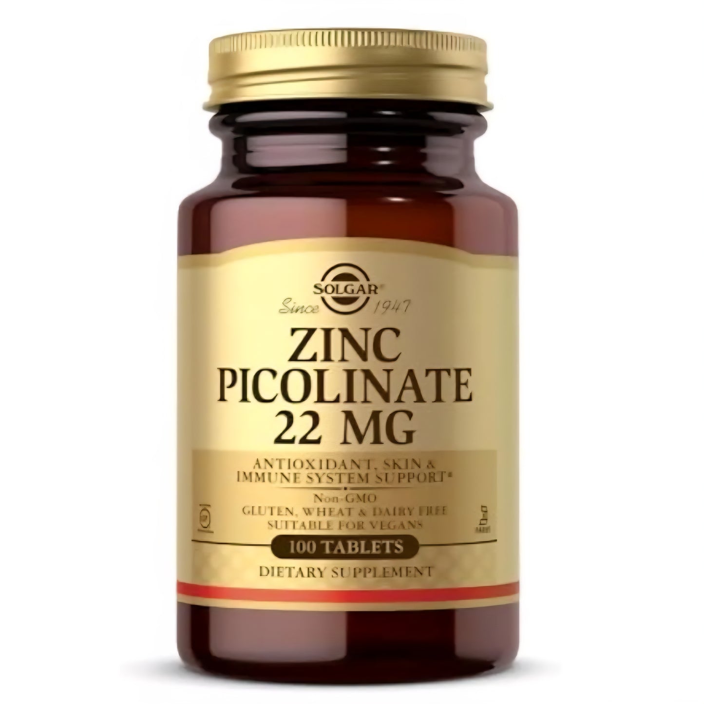 Solgar, Zinc Picolinate, 200 mg, 100 Tablets