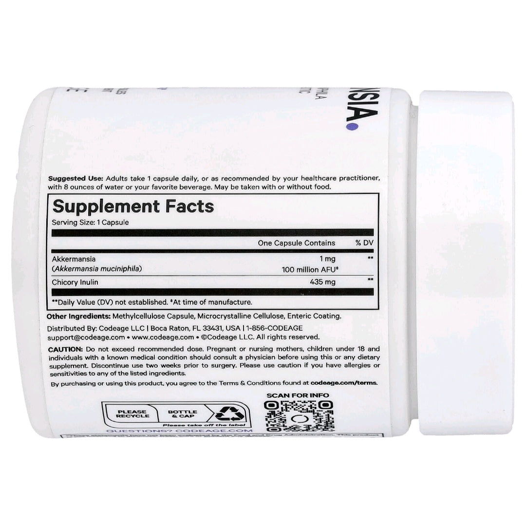 Codeage, Akkermansia, 90 Capsules
