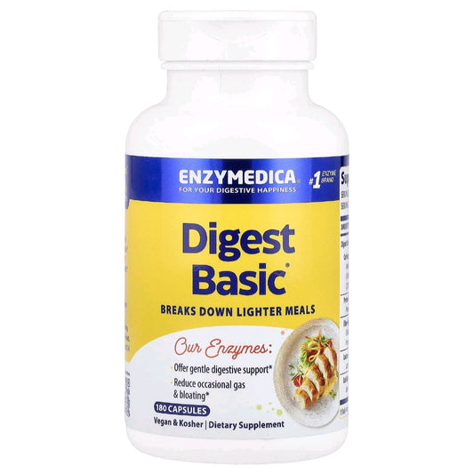 Enzymedica, Digest Basic, 180 Capsules