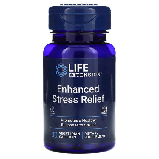 Life Extension, Enhaced Stress Relief, 30 Capsules
