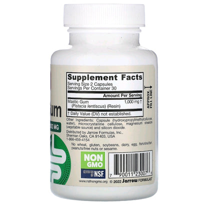 Jarrow Formulas, Mastic Gum, 60 Caps
