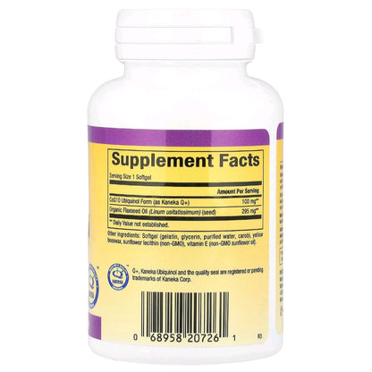 Natural Factors, Ubiquinol, Active Coq10, 100 mg, 60 softgels