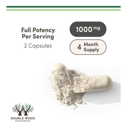 Double Wood, Boswellia Extract, 1000 mg, 240 Capsules