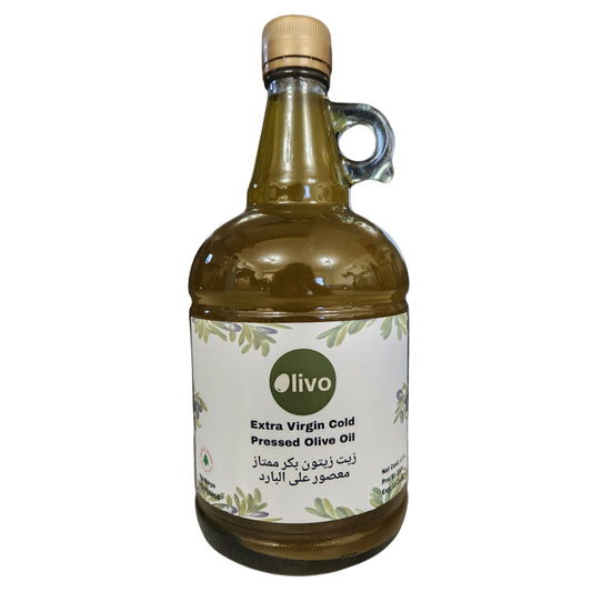 Olivo, Extra Virgin, Cold Pressed Olive Oil, Pressed from Black Olives, 1.5 L