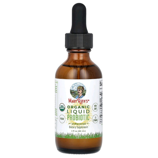 Mary Ruth's, Organic Liquid Probiotic, 60 ml