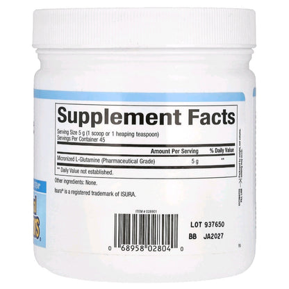 Natural Factors, Micronized L-Glutamine, 226 g
