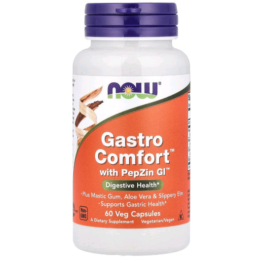 NOW Foods, Gastro Comfort with PepZin GI, 60 Capsules