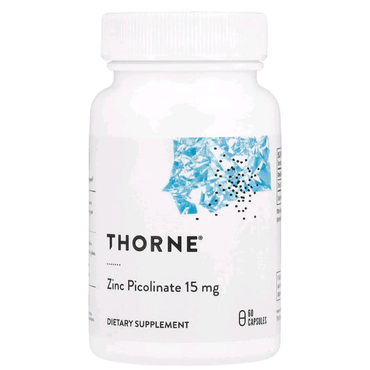 Thorne, Zinc Picolinate, 15 mg
