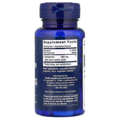 Life Extension, L-Glutamine, 500 mg