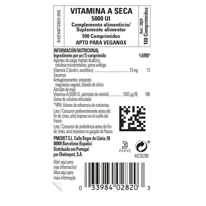 Solgar, Vitamin A, 5000 IU, 100 Tablets