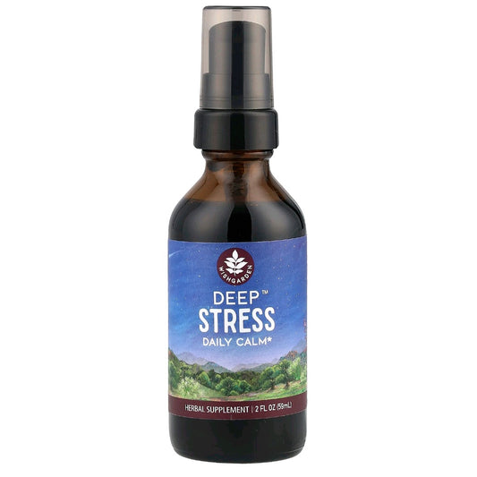 WishGarden Herbs, Deep Stress Daily Calm, 59 ml