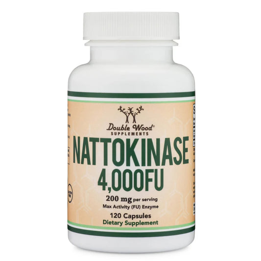 Double Wood, Nattokinase, 4000 FU, 200 mg, 120 Capsules
