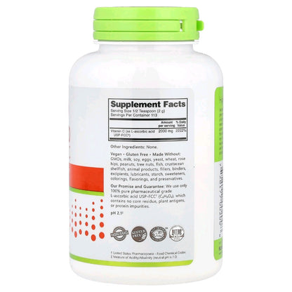 NutriBiotic, Ascorbic Acid, 100% Pure Crystalline Powder, 227 g