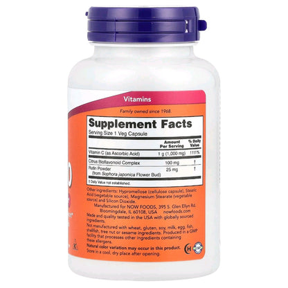 NOW Foods, C 1000, 100 Vegetable Capsules