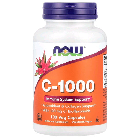 NOW Foods, C 1000, 100 Vegetable Capsules