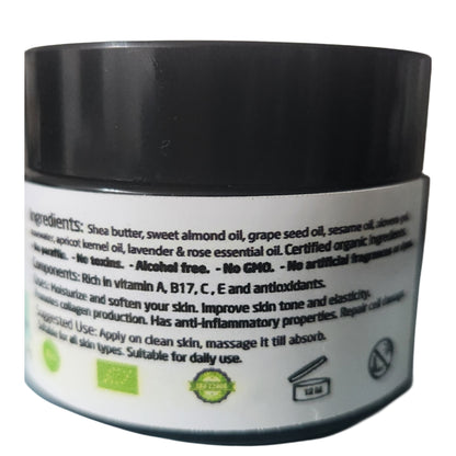 Ishtar, Organic Night Cell Repair Cream, Collagen Boost, 100% Natural