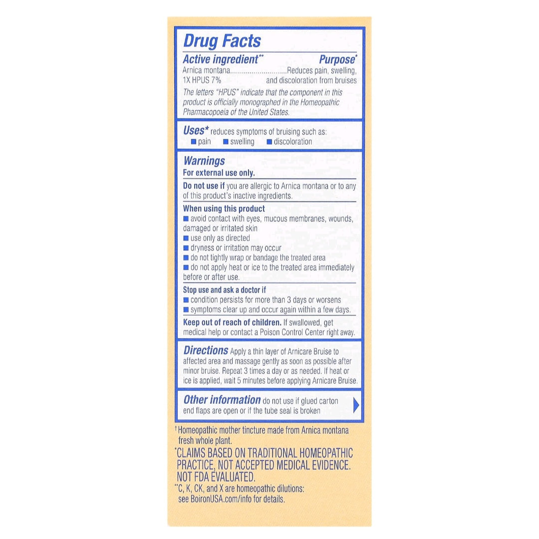 Boiron, Arnicare, Bruise Relief Gel, Fragrance-Free, 45 g