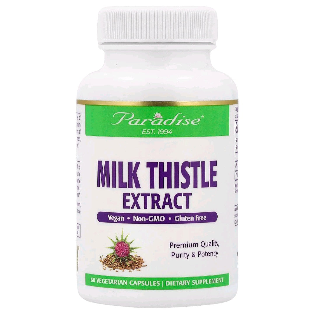 Paradise Herbs, Milk Thistle Extract, 250 mg, 60 Capsules