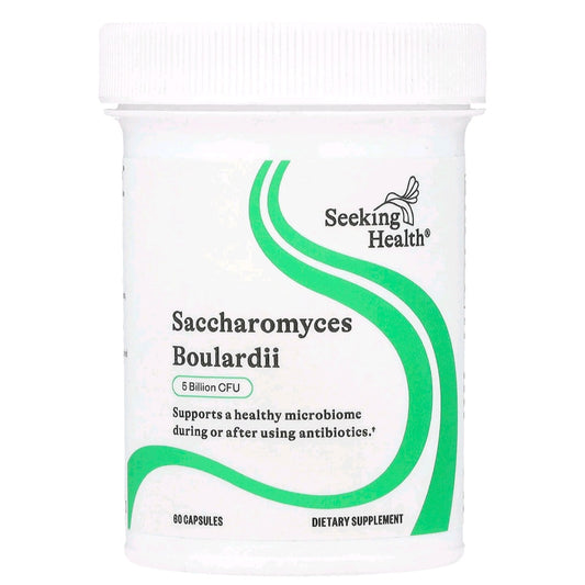 Seeking Health, Saccharomyces Boulardii, 5 Billion CFU, 60 Capsules