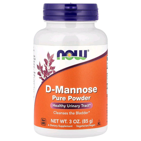 NOW Foods, Dmannose Pure Powder, 85 g