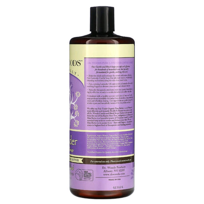 Dr. Woods, Lavender Castile Soap Shampoo with Fair Trade Shea Butter, 946 ml