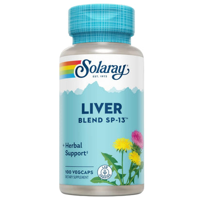 Solaray, Liver Blend SP-13, 100 Capsules
