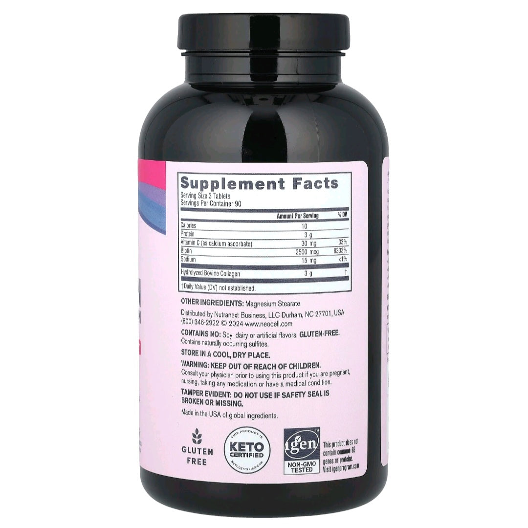 Neocell, Super Collagen + Vitamin C & Biotin, 270 Tablets