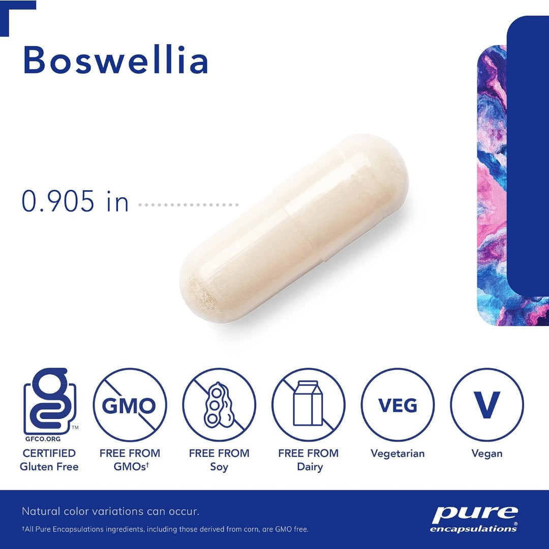 Pure Encapsulations, Boswellia, 400 mg, 120 Capsules
