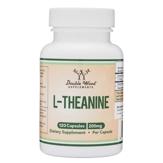Double Wood, L-Theanine, 200 mg, 120 Capsules