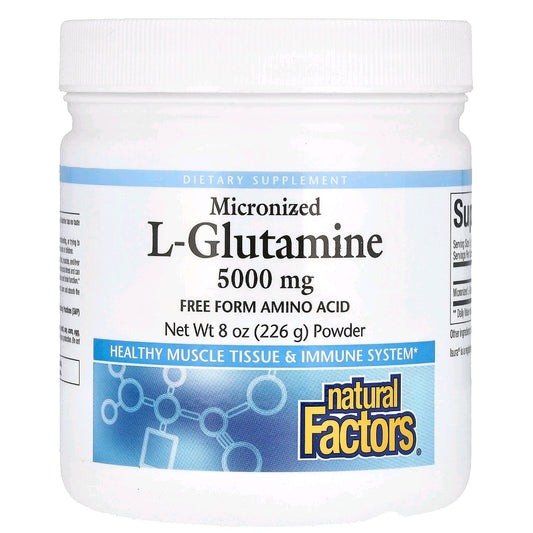 Natural Factors, Micronized L-Glutamine, 226 g