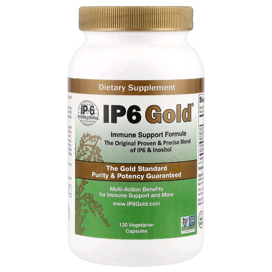 IP-6 International, IP6 Gold, Immune Support Formula, 120 Capsules