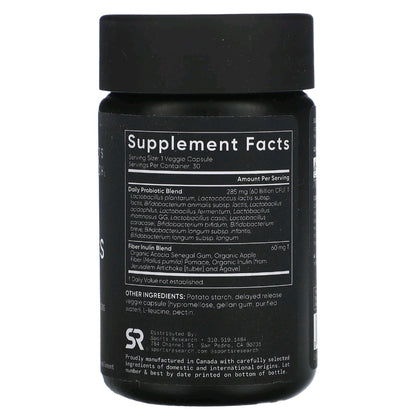 Sports Research, Daily Probiotics, 60 Billion CFU, 30 Delayed Release Capsules