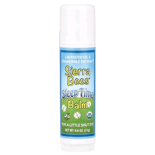 Sierra Bees, Sleep Time Balm Stick, Lavender and Chamomile, 17 g