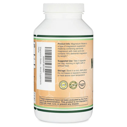 Double Wood, Magnesium Malate, 1500 mg, 420 Capsules