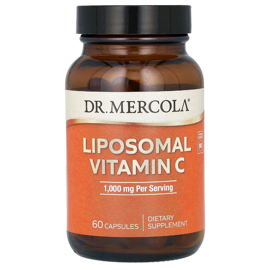 Dr. Mercola, Liposomal Vitamin C, 1000 mg, 60 Capsules (500 mg per Capsule)
