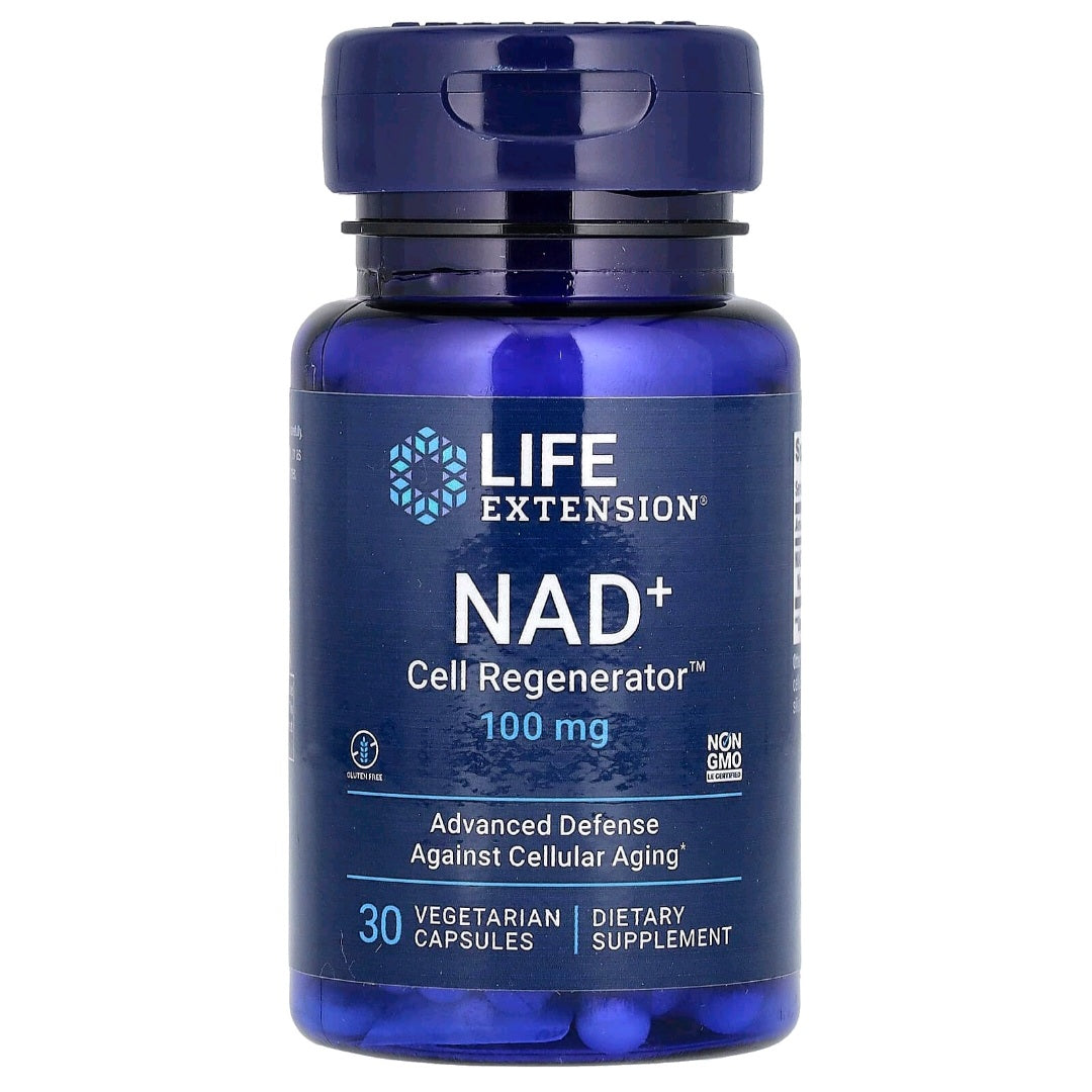 Life Extension, NAD+ Cell Regeneration, 100 mg, 30 Capsules