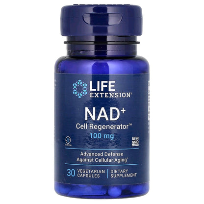Life Extension, NAD+ Cell Regeneration, 100 mg, 30 Capsules