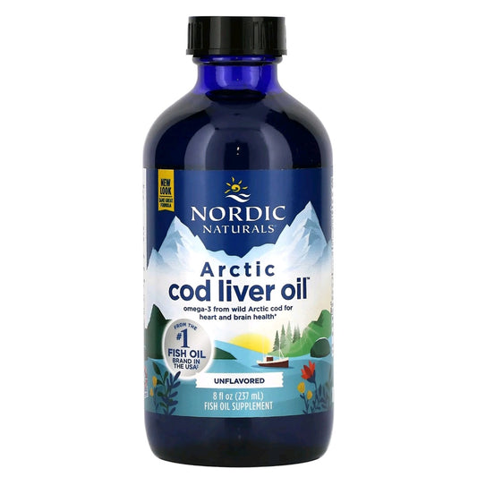 Nordic Naturals, Arctic Cod Liver Oil, Unflavored, 237 ml