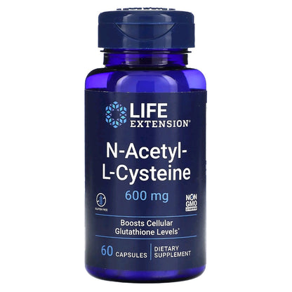 Life Extension, NAC, 600 mg, 60 Capsules