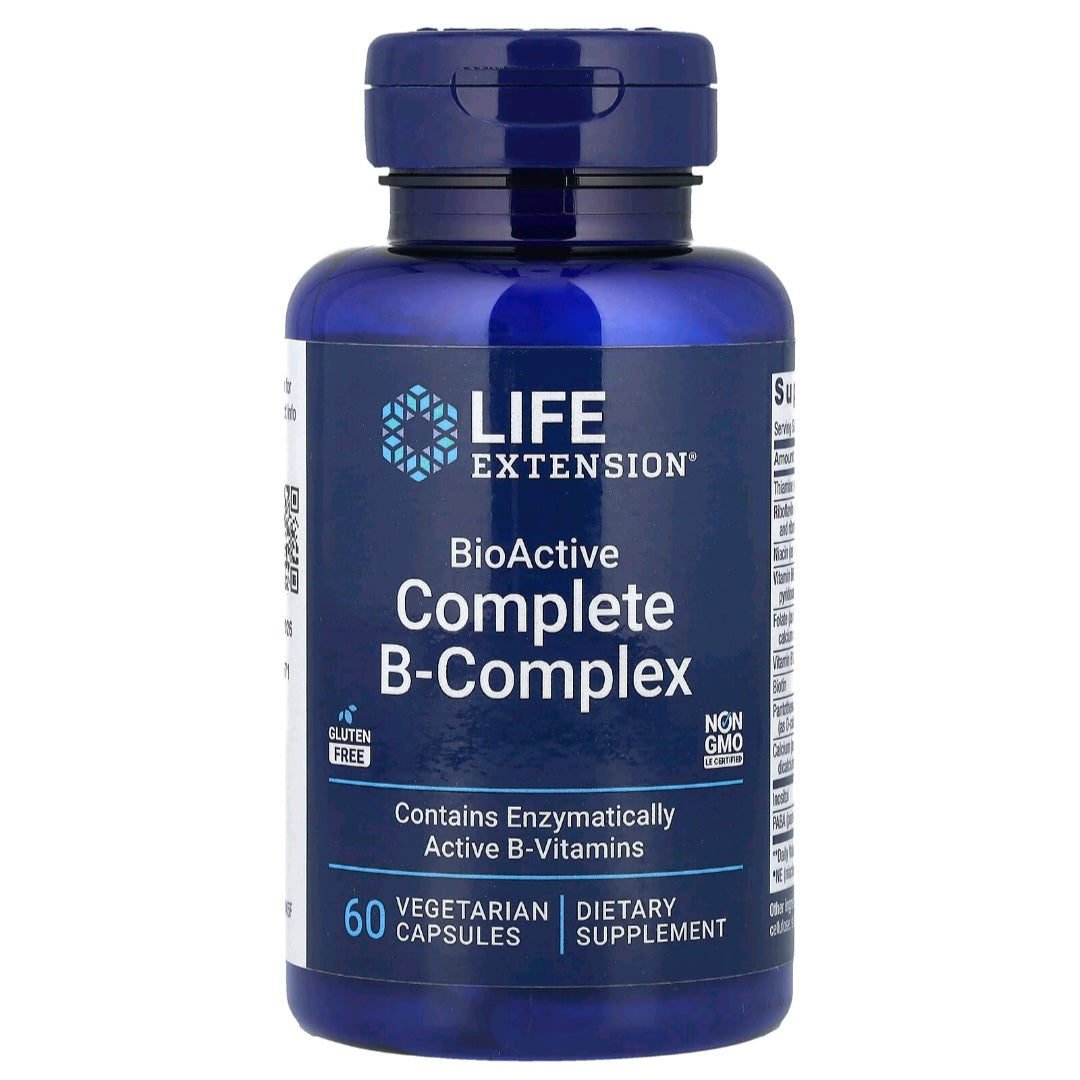 Life Extension, Complete B Complex, 60 Capsules