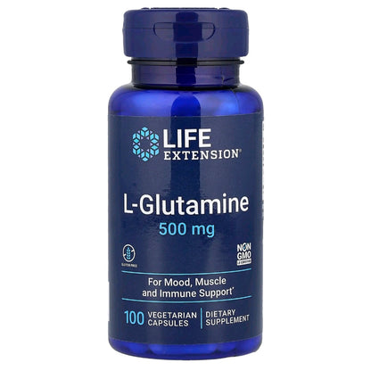 Life Extension, L-Glutamine, 500 mg