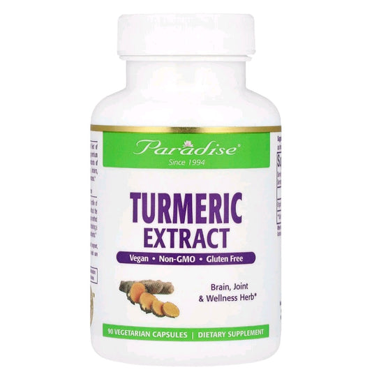Paradise Herbs, Turmeric Extract, 500 mg, 90 Capsules