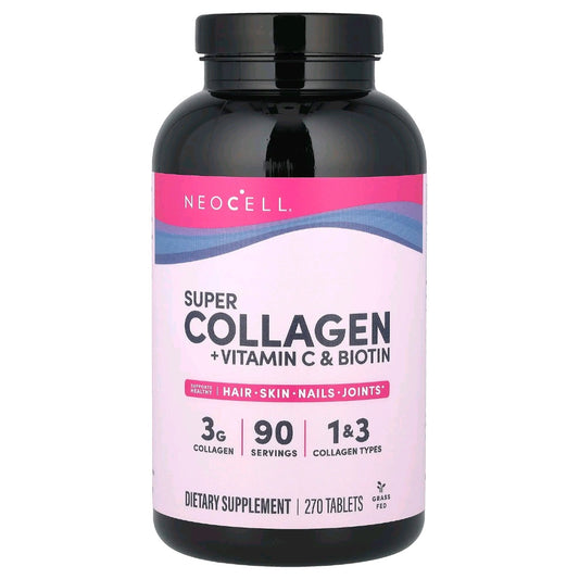 Neocell, Super Collagen + Vitamin C & Biotin, 170 Tablets
