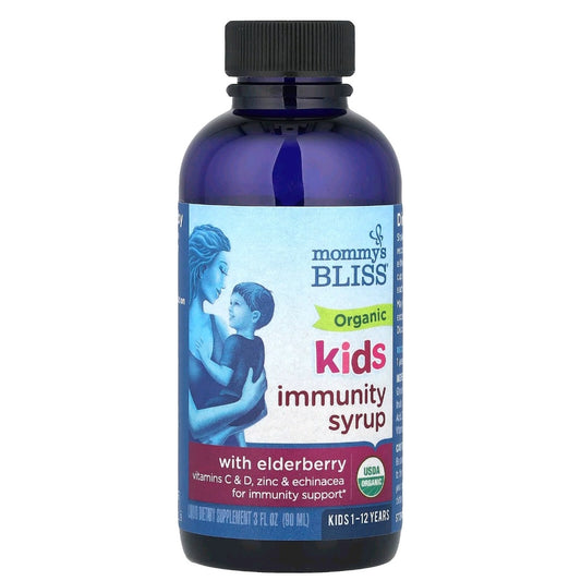 Mommy's Bliss, Kids, Organic Immunity Syrup, 90 ml