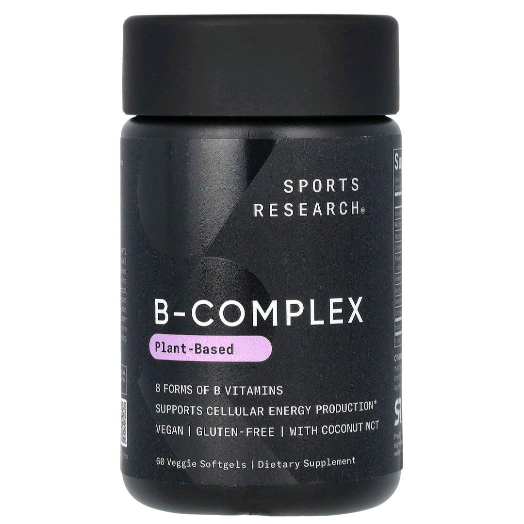 Sports Research, B-Complex, 60 Softgels
