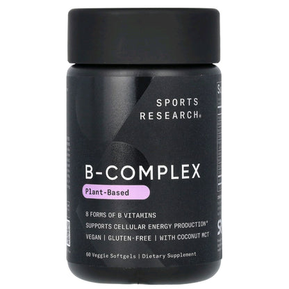 Sports Research, B-Complex, 60 Softgels