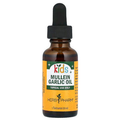 Herb Pharm, Garlic Mullein Oil, 30 ml