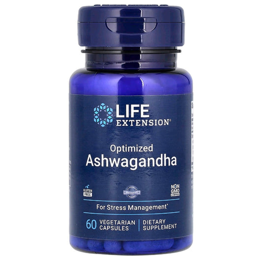 Life Extension, Optimized Ashwagandha, 60 Capsules