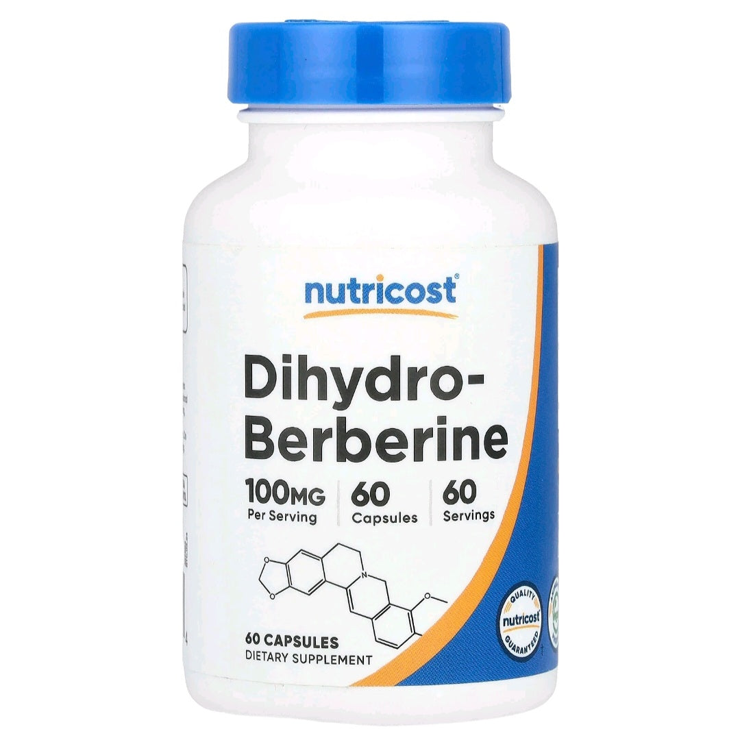 Nutricost, Dihydro Berberine, 100 mg, 60 Capsules